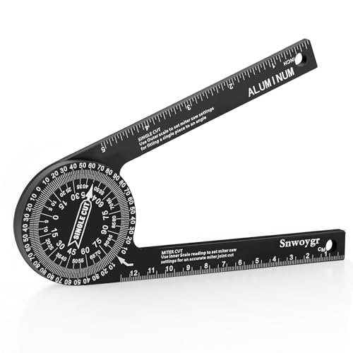 Snwoygr 7 Inch Aluminum Miter...