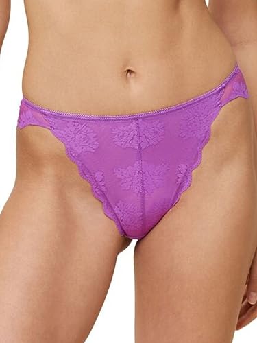 Triumph Women'S Amourette 300 Summer Highleg Brazilian Underwear, Blueberry Cream, 12