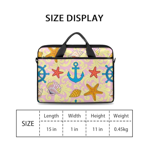 Bolso maletín para laptop 14-15 pulgadas con correa miniatura 2