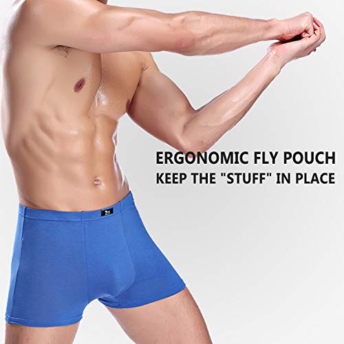 NXY Mens Trunks Modal Boxers Shorts Stretch Briefs Microfiber Underwear Small S2