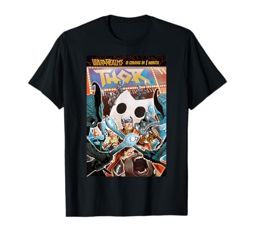 Camiseta de Thor Marvel para lucir en convenciones y estrenos de cine de superhéroes