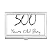 500 Years Old Boy Age Business Card Holder Case Pocket Box Wallet