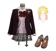 【最終値下げ】にじさんじ　星川サラ 制服 コスプレ衣装ウィッグ付きフルセット 最終値下げ】にじさんじ 星川サラ 制服 コスプレ衣装ウィッグ