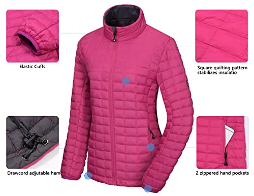 Little Donkey Andy Piumino da donna, leggero e caldo, con isolamento sintetico post-consumatore - Image 6