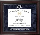 New England Picture Penn State University Diploma Frame - Officially Licensed - Traditional Mahogany Wood...