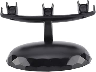 Suporte plástico para aerógrafo, tamanho portátil prático conveniente resistente durável compacto prático suporte aerógrafo para casa para faça você mesmo para o escritório
