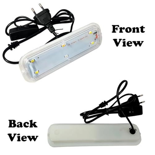 Image of JAINSONS PET PRODUCTS RS-300 LED Aquarium Light | Multicolor Fish Tank Light | Splashproof LED Lighting for Aquatic Plants & Fish Tanks with On /Off Switch