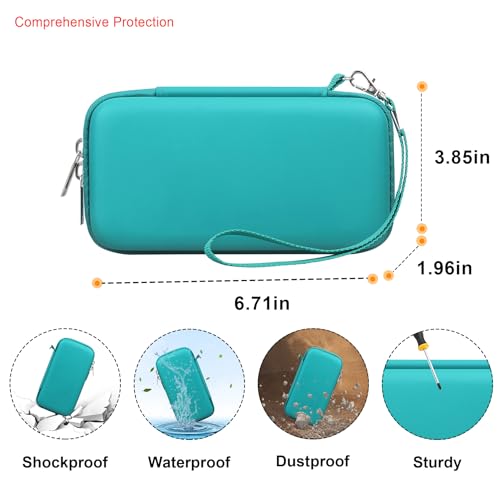 Image of Elonbo Diabetic Supplies Travel Case for Glucose Meter Diabetes Testing Kit | Portable Diabetes Testing Kit Storage Organizer Bag, Glucose Meter Insulin Pen Carrying Case for Test Strips Lancets, Green+