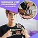 MAGICYOYO K2 Crystal Black Yoyo Professional, Responsive Yoyo for Kids Beginners with Extra Unresponsive Yo Yo Bearing, Pro Plastic Trick Yo Yo for Adults+12 Stings+Bearing Removal Tool+Storage Bag