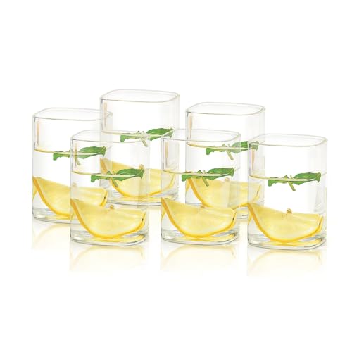 Set de 6 vasos cuadrados Ilusion Signoraware