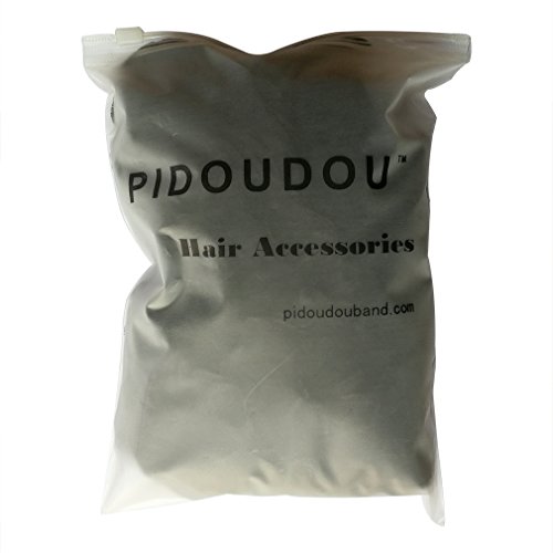 Pidoudou C100 6 Pcs Black Color Large Size Velvet Scrunchies For Women Hair Elastic Bands thumb #4