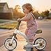 MEGHNA Toddler Balance Bike Kids Toy Age 2-5 Years Old with Safety Footrest Adjustable Height Seat Strider Bike 8 inch Wheel for Over 18 Months Baby Toddler Kids, Easy to Assembly