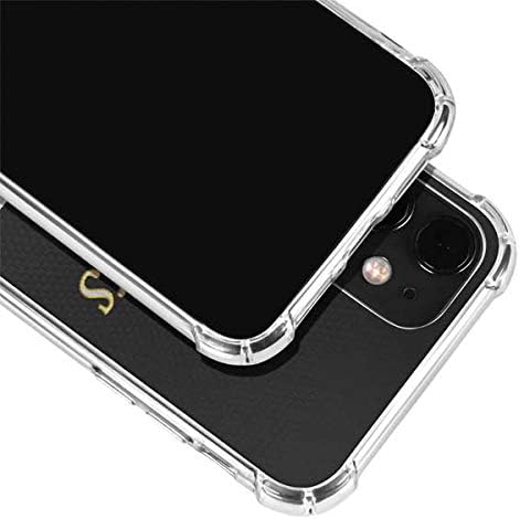 Skinit Clear Phone Case Compatible with iPhone 12 - Officially Licensed NFL Pittsburgh Steelers Vintage Design