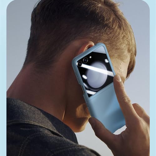 Coque Galaxy Z Flip 5 rigide mate noire et protection verre premium - 5