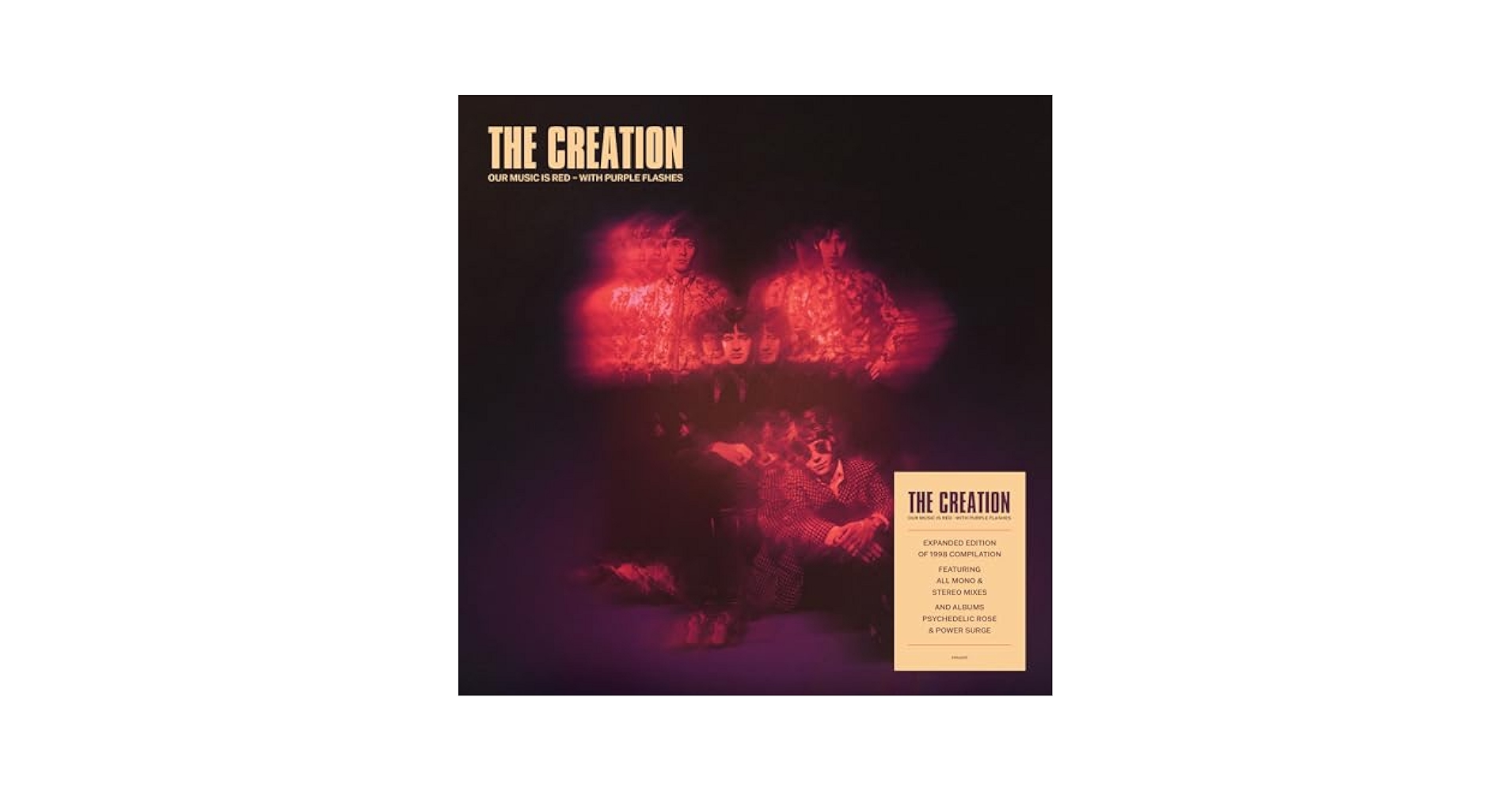 (未使用･未開封品)Red With Purple Flashes [DVD] The Creation - Our Music Is Red With Purple Flashes - Deluxe