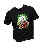 splatterhouse ps3 recensione  T-Shirt Uomo Cotone Basic Super vestibilità Top qualità - Splatterhouse - Divertente Humor Made in Italy (Nero, XXL)