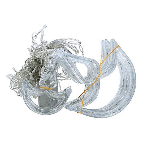 Image of Home Harmony's 12 Diya 138 LED Curtain String Lights with 8 Flashing Modes for Mandir Home Diwali Indoor Outdoor Birthday Parties Wedding Decoration (Diya)