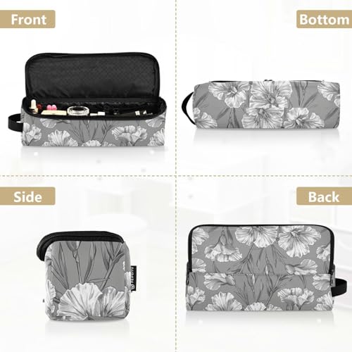 Bolsa de viaje para herramientas de cabello Aesthetic Flowers miniatura 5