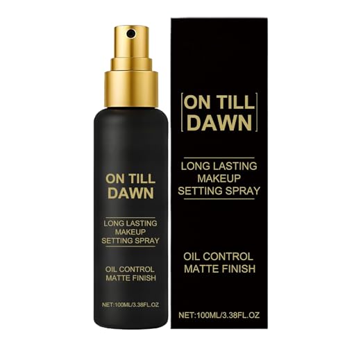 Fixateur Maquillage Visage - Fixateur 100ml,Brume Visage Légère Anti-Transpiration Matifiante À Séchage Rapide