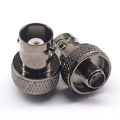 Adaptateur BNC Femelle SMA Femelle Connecteur Coaxial Talkie-Walkie RF