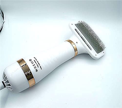 Ezalla Pet Hair Dryer Portable 2 in 1 Dog Hair Dryer Home Pet Grooming Cat Hair Comb Dog Fur Blower Adjustable Temperature Pet Brush 4