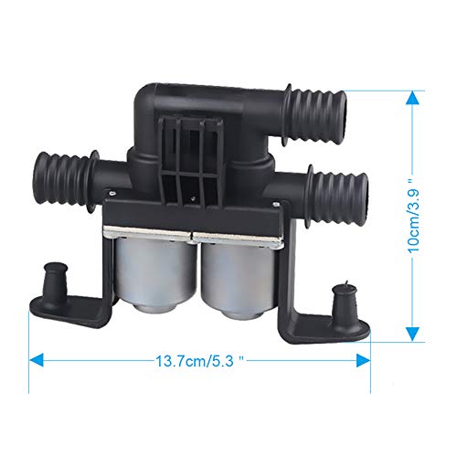Jdmon Compatible With Heater Control Valve Bmw E53 E70 F15 X5 2004-2018 E71 F16 X6 2008-2014 64116910544 1147412166 #TOP5