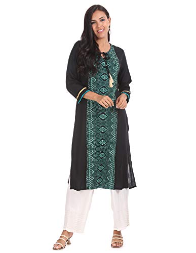 Image of Karigari by Unlimited Women's Cotton Straight Kurta