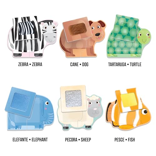 HEADU: Montessori - Tactile Animals - 4