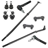 Front Suspension Kit Set Tie Rod Ends Drag Link Ball Joints for Ram Truck 4WD