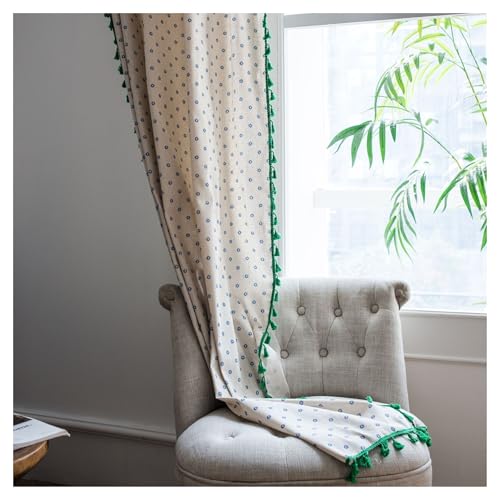 Cortinas semi opacas estampadas: elimina destellos en cocina y balcón fácilmente 5