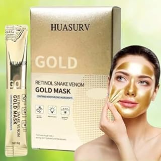 Retinol Snake Peptide Gold Facial Face Peel O...