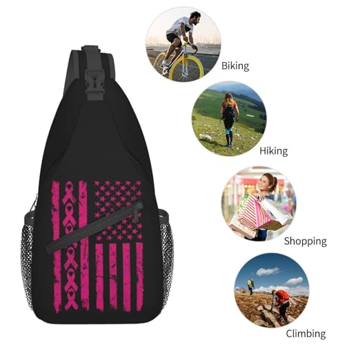 Mochila bandolera ajustable para mujer y hombre miniatura 6