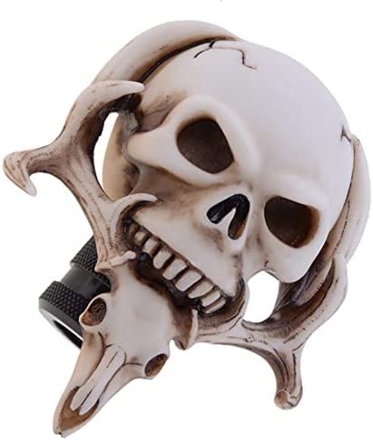 Universal Manual Shifter Lever Knob Tribe Deer Skeleton Orc Skull Gear Knob Gear Shift Knob Car Accessories Modification