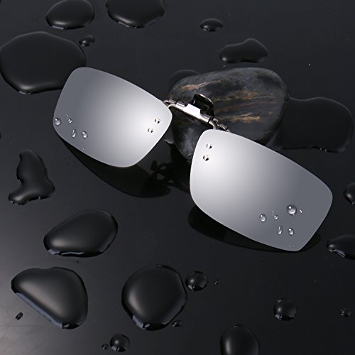 Cycling Sport Polarized Clip-on Flip up Metal Clip Sunglasses Lenses Glasses Unbreakable Driving Fishing Outdoor2