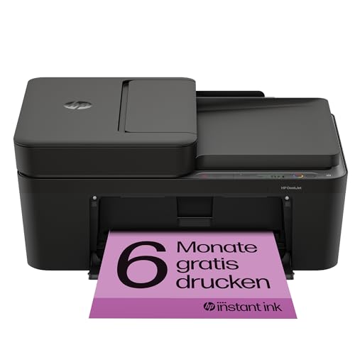 HP DeskJet 4320 Multifunktionsdrucker, 6 Monate gratis drucken Instant Ink inklusive, Drucker, Kopierer, Scanner, WLAN, Automatischer Vorlageneinzug