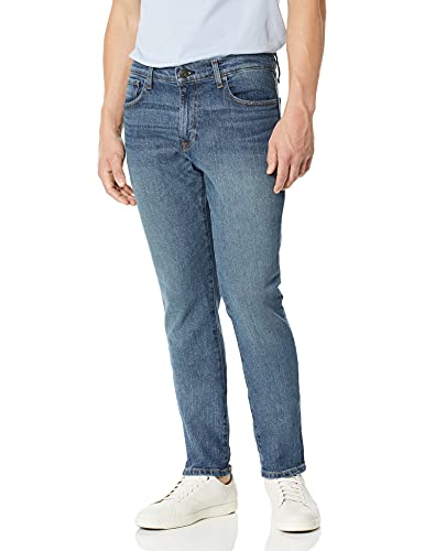 Tommy Hilfiger Men's THD Straight Fit Jeans, Medium authentic/vintage, 32Wx30L