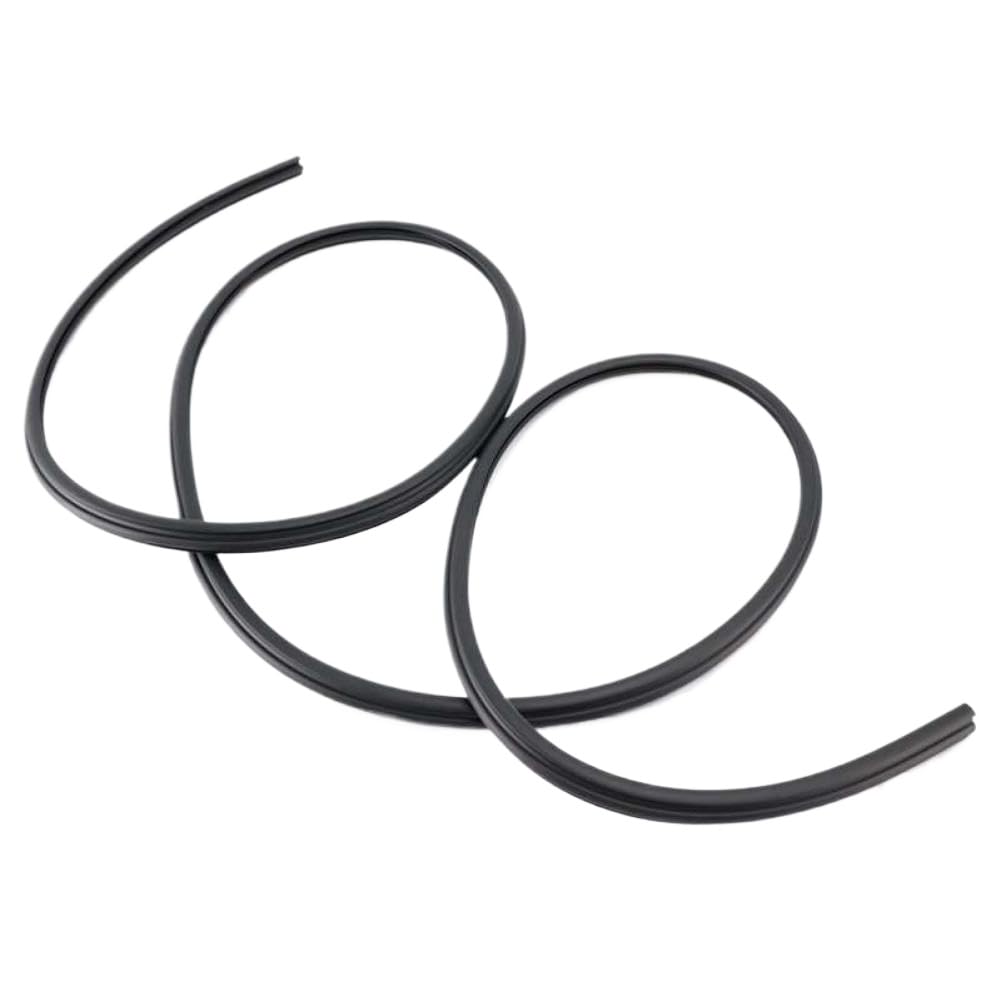 Rboand Onecolor Sealing Strip 75533-17030 7553317030 Compatible With Mr2 Sw20 1990-1995 Front Windshield Outside Molding