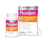 Florajen Acidophilus High Potency Probiotics | for Potent Probiotic Benefits and Supports Immune and Digestive Health | 20 Billion CFUs| 60 Capsules | Packaging May Vary