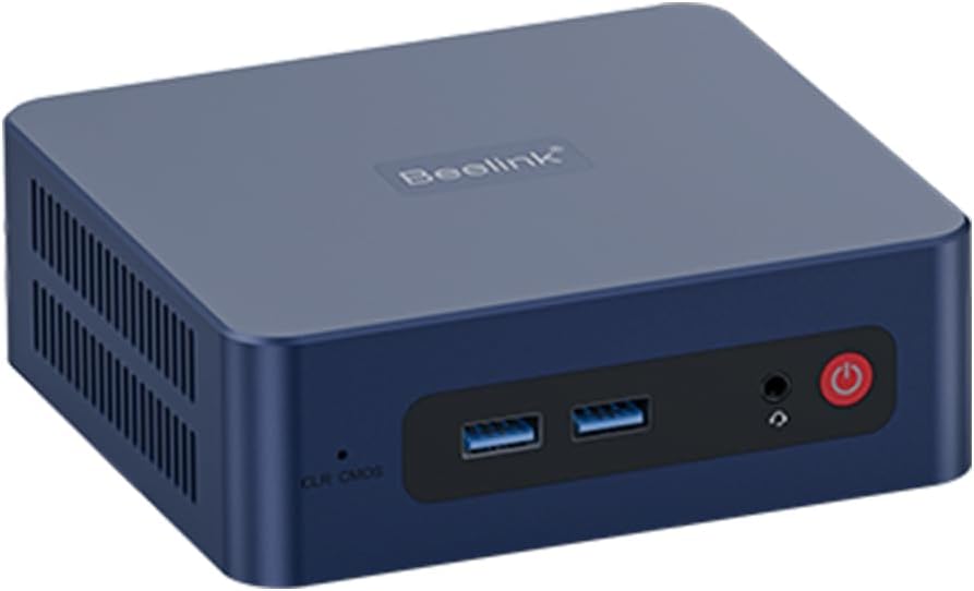 Beelink SER3 Mini PC, AMD Ryzen 3 3200U 8GB DDR4+480GB NVMe M.2 SSD W11 Pro | WiFi5+BT5.0+1000M LAN, Mini Computer Support Dual Display via HDMI 4K@60Hz Output, Stable low-power HTPC/Office Small PC