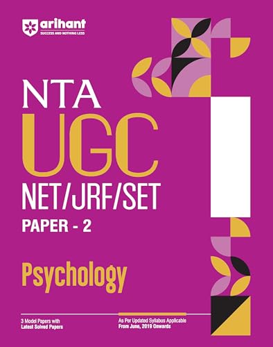 Image of Arihant NTA UGC NET / JRF / SET PAPER-2 Psychology | As per updated syllabus | 3 Model Papers with latest solved papers