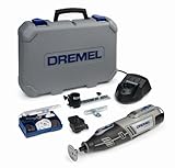  Dremel 8200-2/45 Cordless Multitool Li-Ion (10.8 V), 2 Attachments, 45 Accessories by Dremel