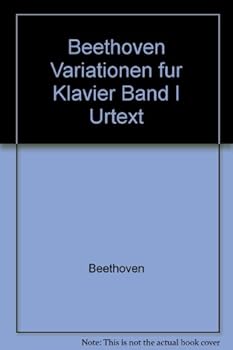 Paperback Beethoven Variationen fur Klavier Band I Urtext Book