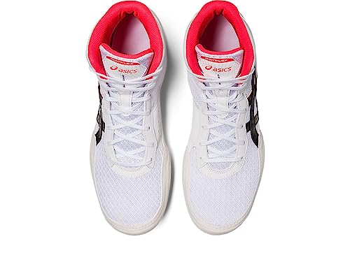 ASICS Men's Matflex 7 Wrestling Shoes, 12, White/Diva Pink