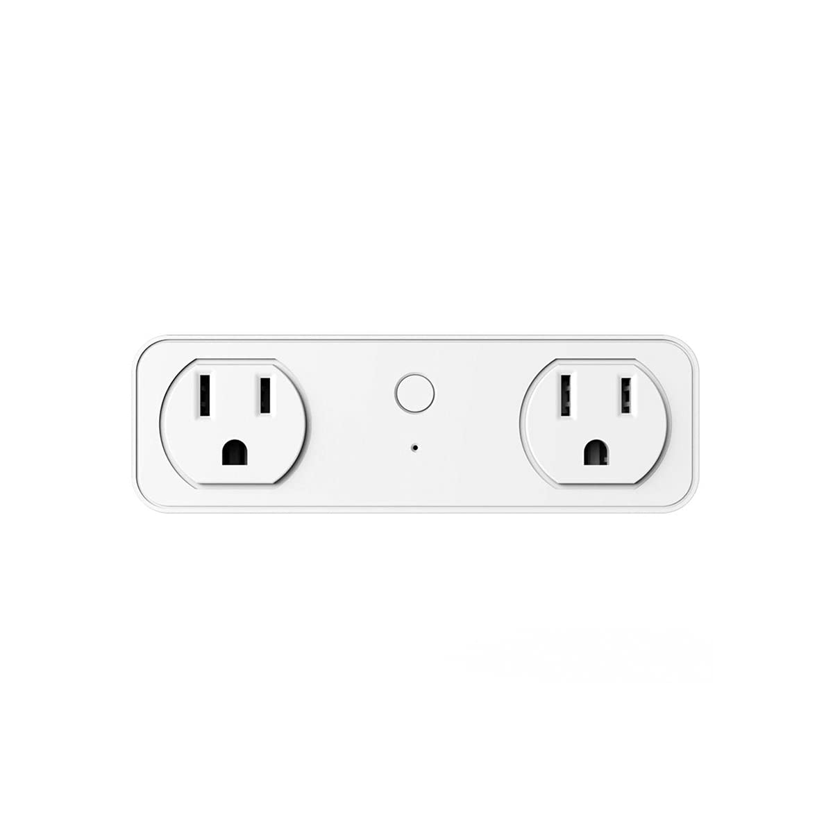 eco4life WiFi Dual Smart Plug 2 Outlet Extenders with 2 USB Charging Port Compatible with Alexa Google Home