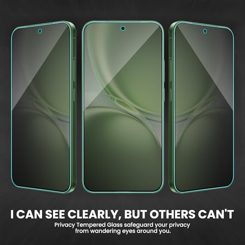 Image of FIRST MART Privacy Tempered Glass for Vivo X300 FE, 2 Pack | Anti-Spy 9H Screen Protector, Edge-to-Edge, Case-Friendly, Scratch Resistant, Bubble-Free