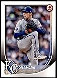 2025 Bowman #40 Cole Ragans Kansas City Royals MLB Baseball Base Trading Card