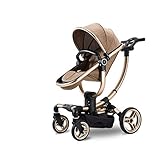 ★ Universal-Rad und Allradstoßdämpfer Design machen den Kinderwagen geeignet für alle Reiserouten