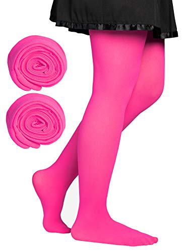 Dancina Toddler and Girls Microfiber Footed Tights (Multiple Solid Colors)