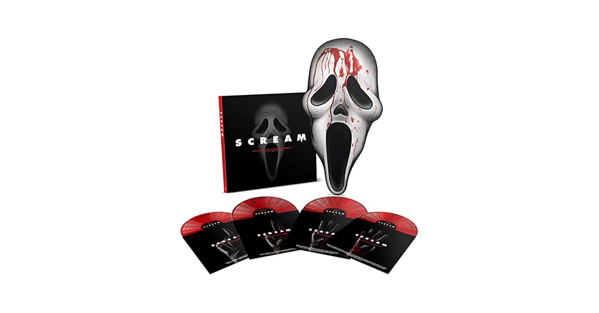 新品　「スクリーム1&2」オリジナル・サウンドトラックスコア/マルコ・ベルトラミ ☆CD スクリーム1+2 SCREAM & SCREAM2 スコア盤 SCORE *マルコ