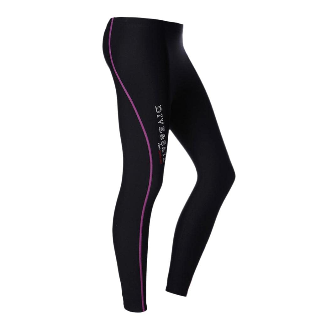 Sharplace 1. 1.5mm Neoprene Women's Wetsuit Pants, Flexible Snorkeling & Surfing Tights for Aquatic Activities, M,